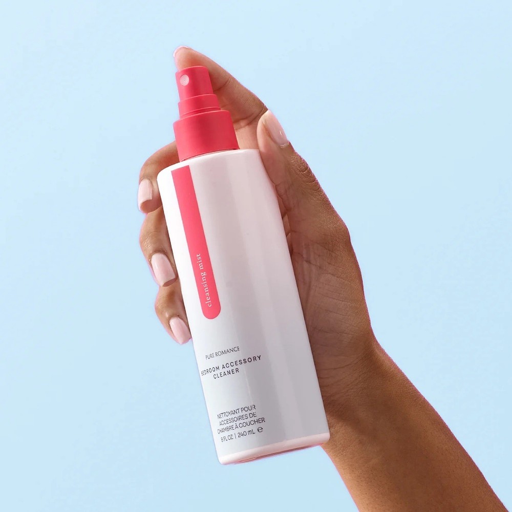 Pure Romance CLEANSING MIST • Toy Cleaner & Care Removes Bacteria Non-Irritating
