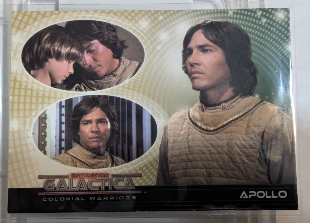2005 Rittenhouse - Battlestar Galatica Colonial Warriors Apollo - Promo Card P2