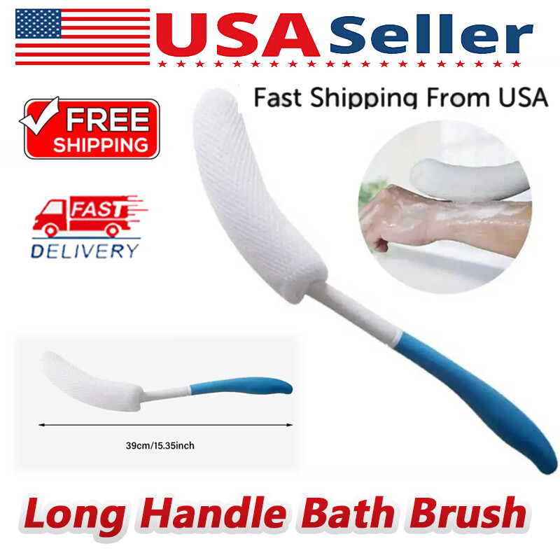Shower Brush Long Handle Bath Brush,soft Skin Care,bathroom Accessories For Home