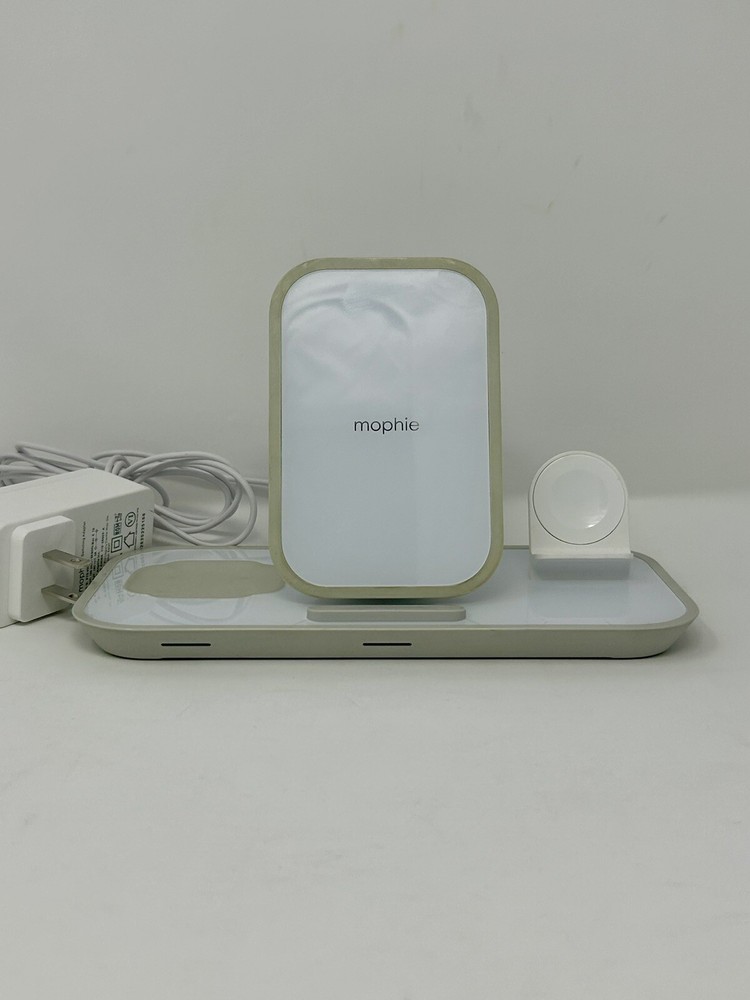 MOPHIE 3-IN-1 WIRELESS CHARGING STAND FOR APPLE IPHONE WATCH & AIRPODS (263)