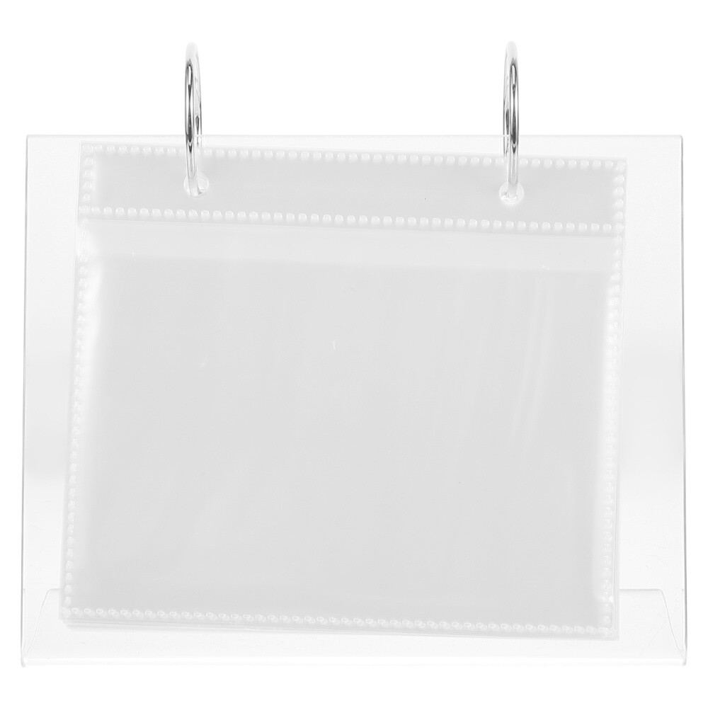 Eco-Friendly Travel Flip Photo Album for Desktop Display