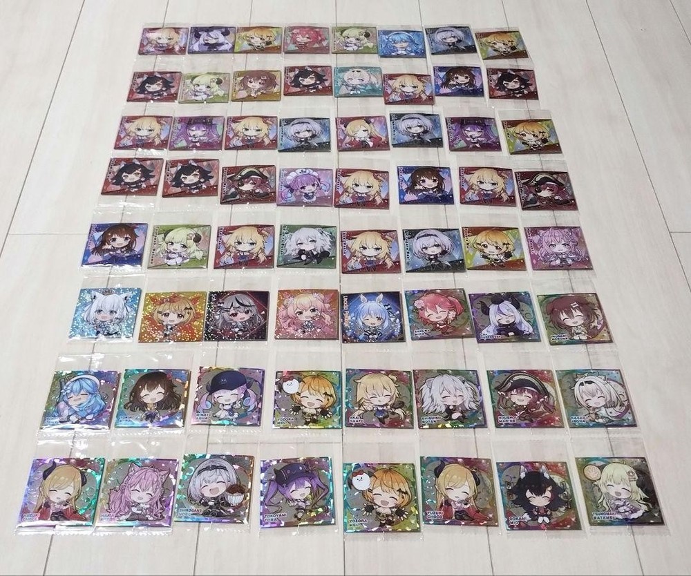 Hololive Itajaga 64-Piece Sticker Collection