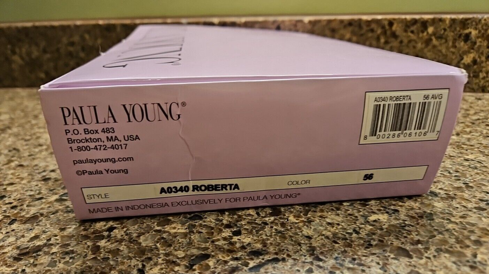 Paula Young Short Wig A0340 Roberta Color 56 Avg Size with Net & Stocking New