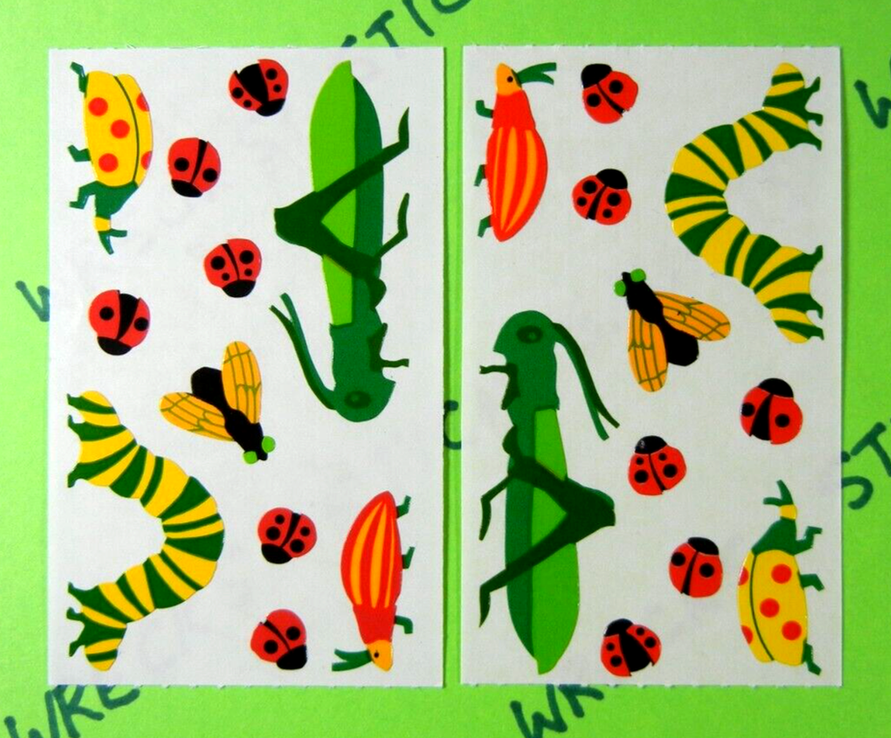 Insects Mrs. Grossman's Half Sheet Sticker Set