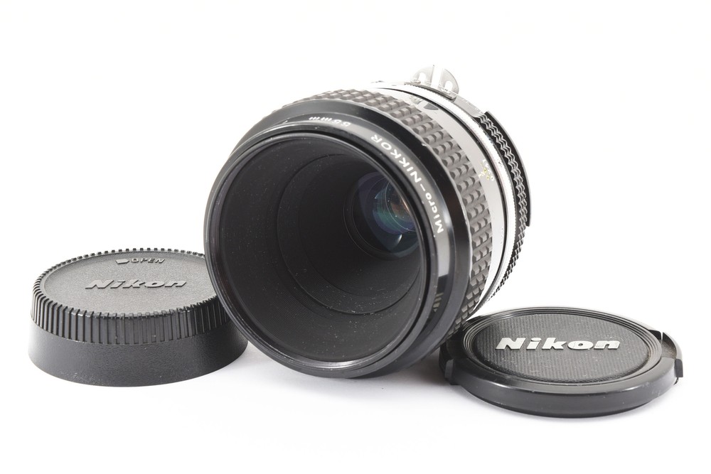 [ Near MINT ] Nikon Ai Micro Nikkor 55mm f/3.5 MF Macro Lens From JAPAN ＃293
