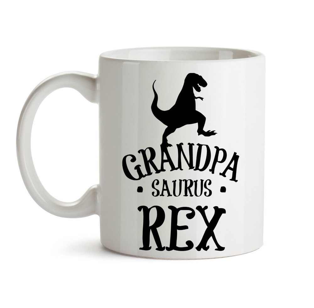 Grandpa Gift Grandpa Saurus Rex Mug Funny Gift For Grandpa Grandpa Coffee Cup