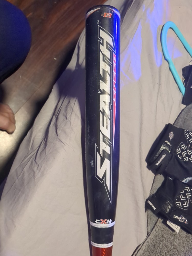Kids Youth Easton Stealth Speed Baseball Bat, Metal Alloy 31” 18oz USSA Age 9-12