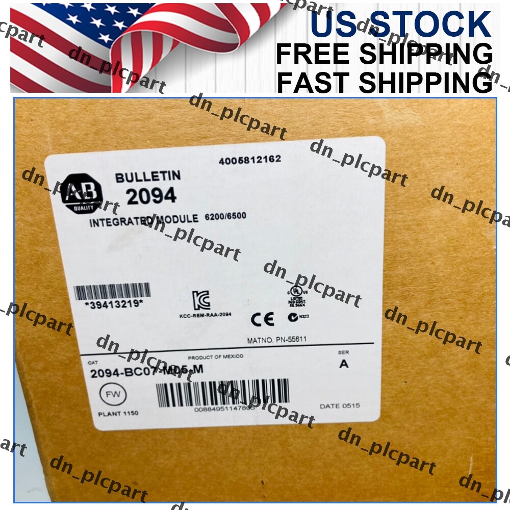 2094-BC07-M05-M AB Kinetix 6200/6500 Integrated Module New AB 2094BC07M05M US