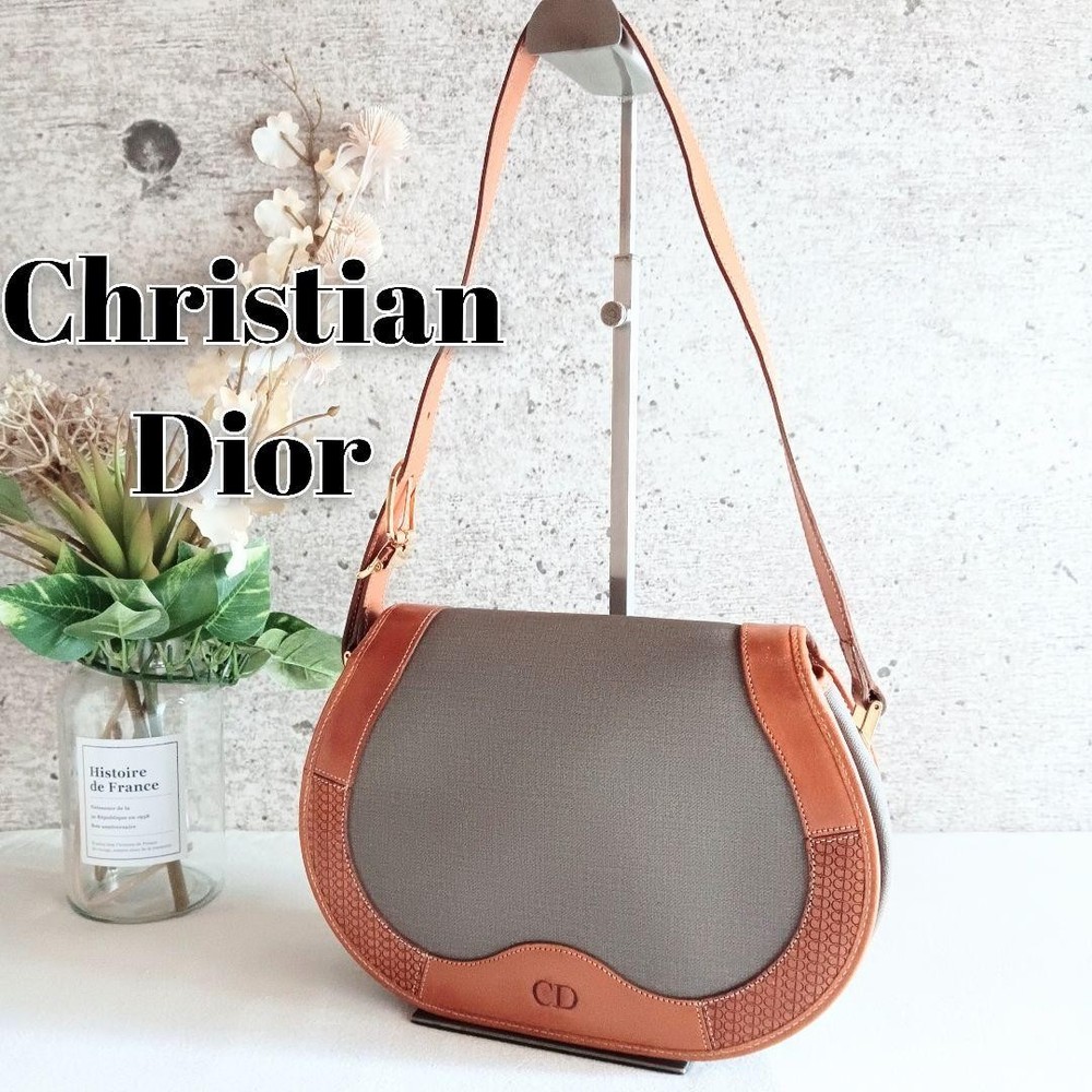 Vintage Dior Shoulder Bag for Women and Men