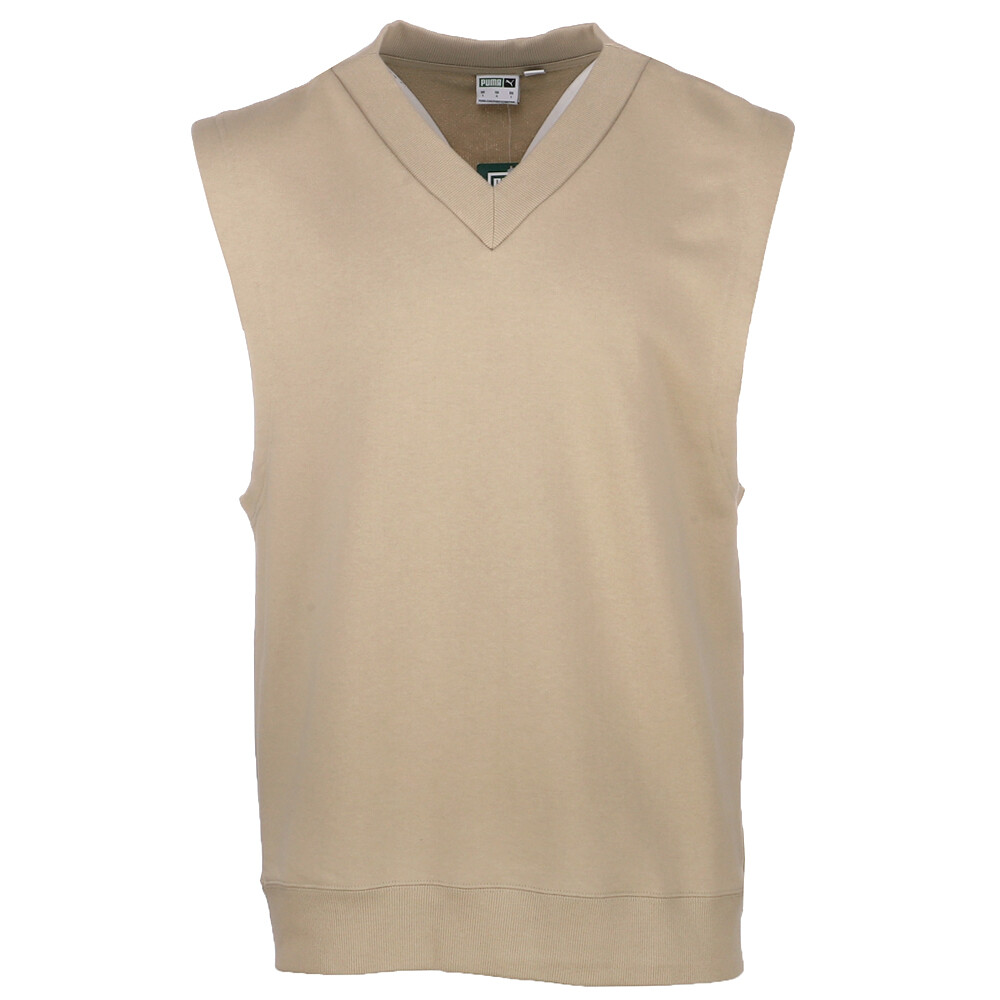 Puma Tailored VNeck Pullover Vest Mens Size L  Casual Athletic Outerwear 536585-
