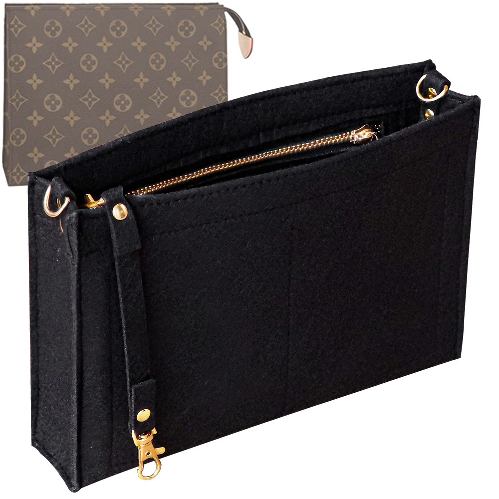 Toiletry Pouch 19 26 Bag Organizer Insert for Cosmetics Tidy Organizer,Felt P...