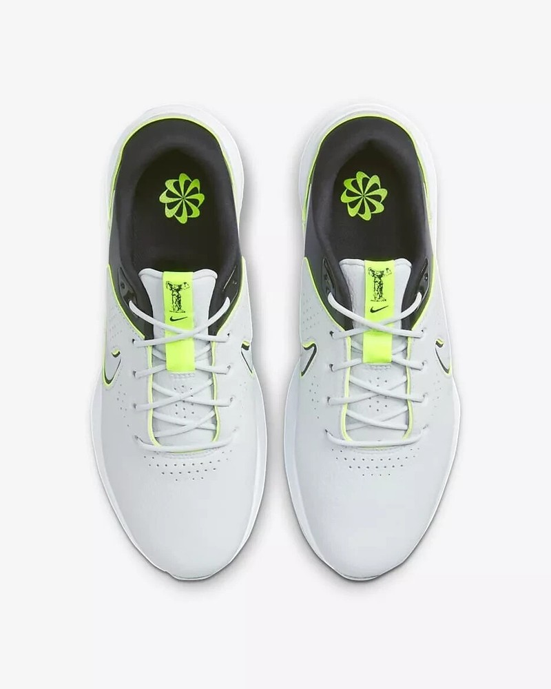 Nike Victory Pro 3 Golf Shoes Spikes White Grey Volt DX9028-004 Men’s 10.5 Wide