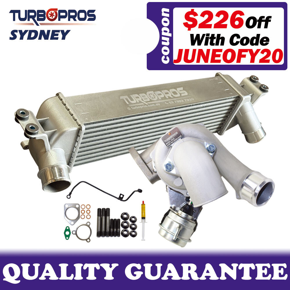 High-Performance Billet Turbo Kit with Intercooler & Oil Feed for Hyundai iLoad/iMax 2.5L D4CB