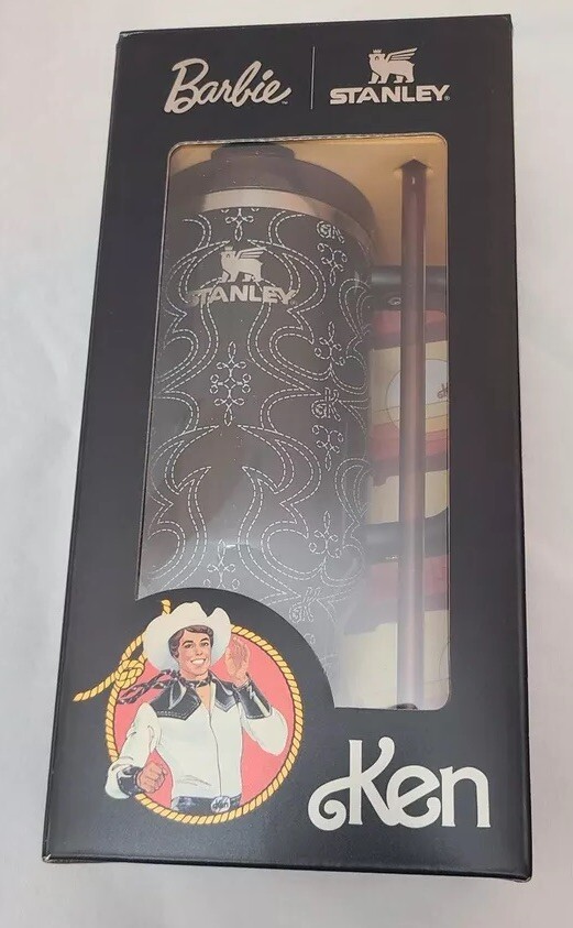 Barbie x Stanley Tumbler '80's Western Ken' 40 oz Quencher New IN HAND