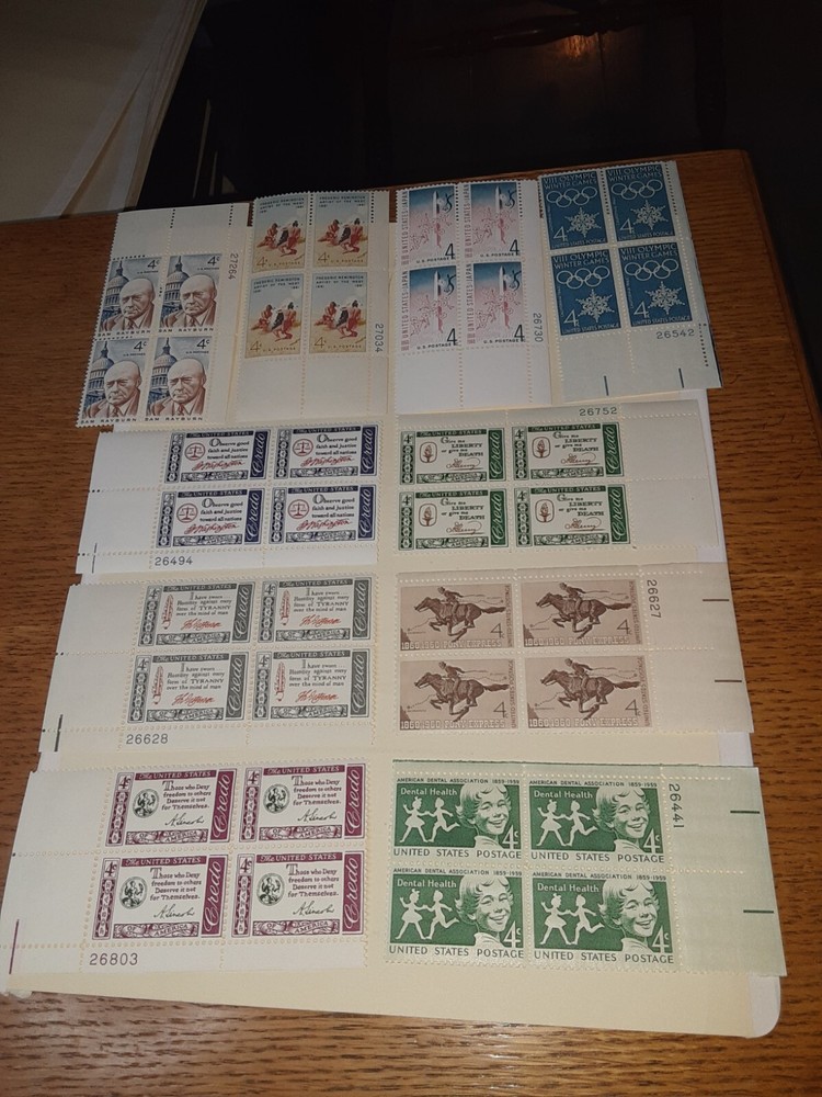 20 MNHOG 4c US Stamp Plate Blocks SL 6290 Collection Lots