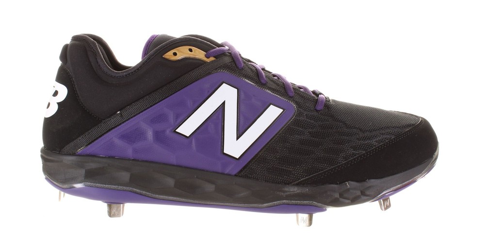 New Balance Mens L3000bp4 Black Baseball Cleats Size 17 (7335402)