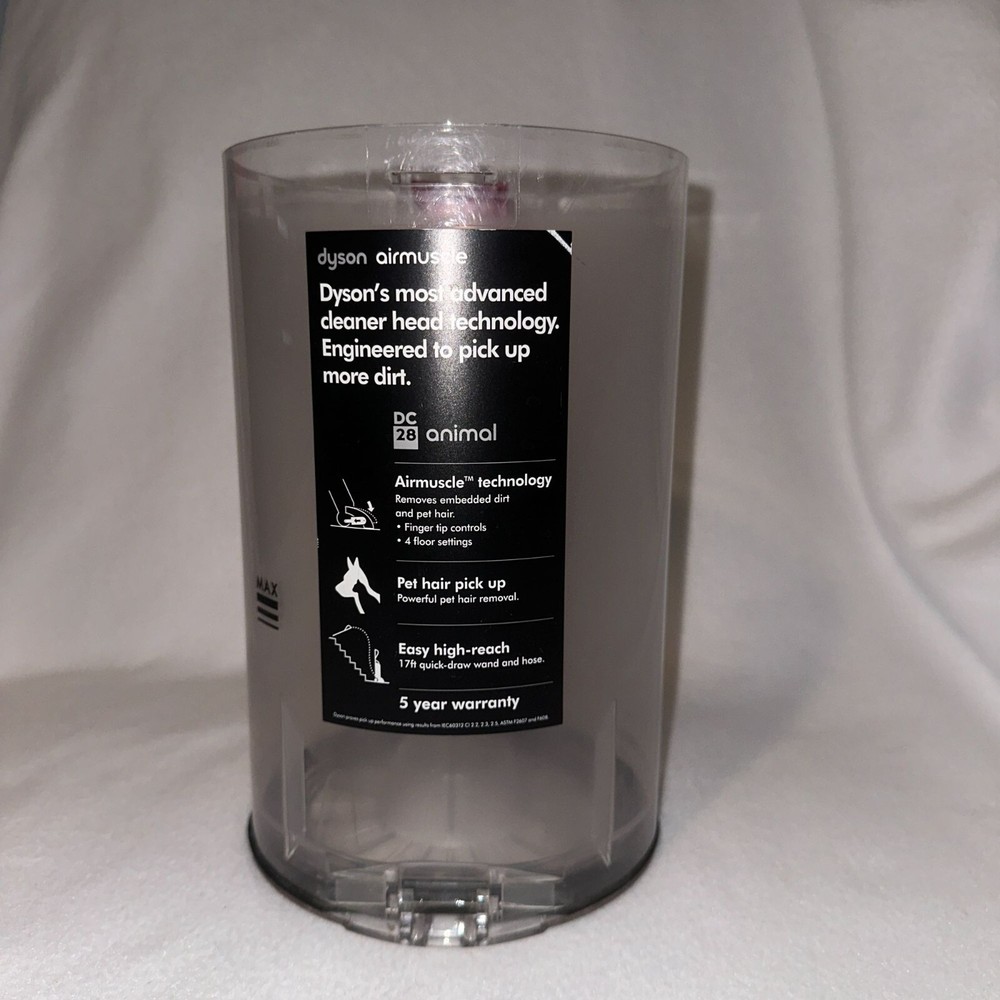 Dyson DC28 AirMuscle Upright Vacuum Gray Canister Replacement Part  