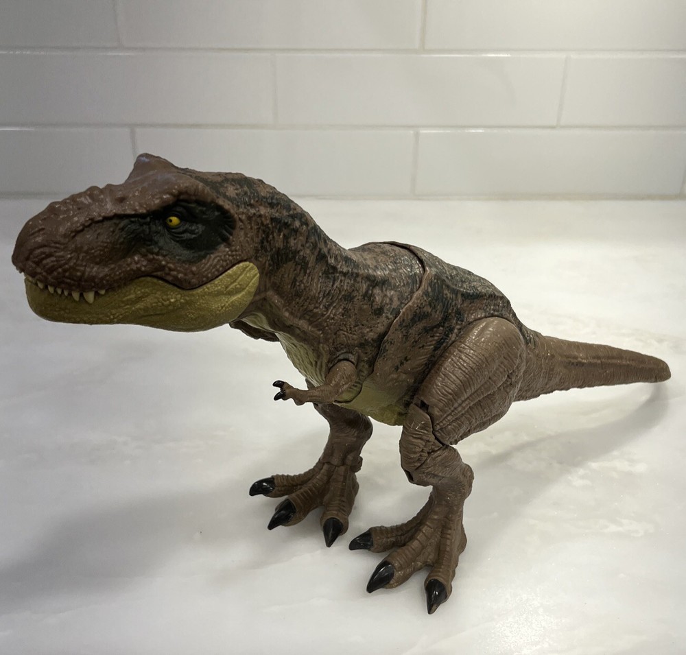 Stomp ‘N Escape T Rex Jurassic World Camp Cretaceous Dinosaur Tyrannosaurus Toy