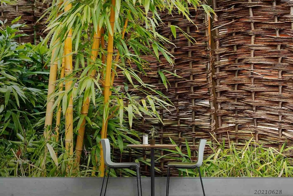 3D Bamboo Bamboo Products Close-up Wall Murals Wallpaper Murals Wall Sticker