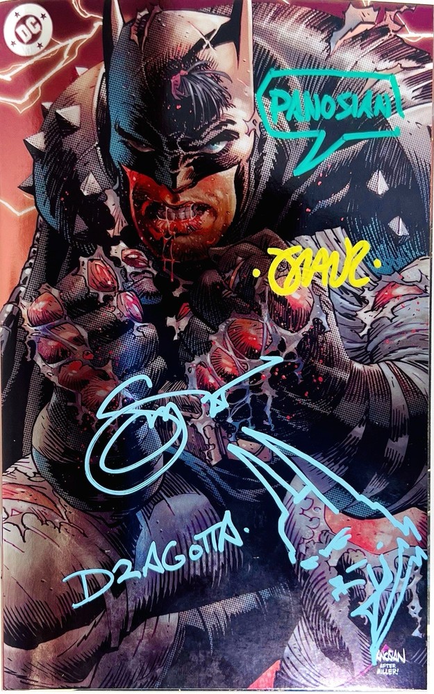 Absolute Batman #2 2nd Print FOIL Variant Cover C Panosian Dragotta Remrq Snyder