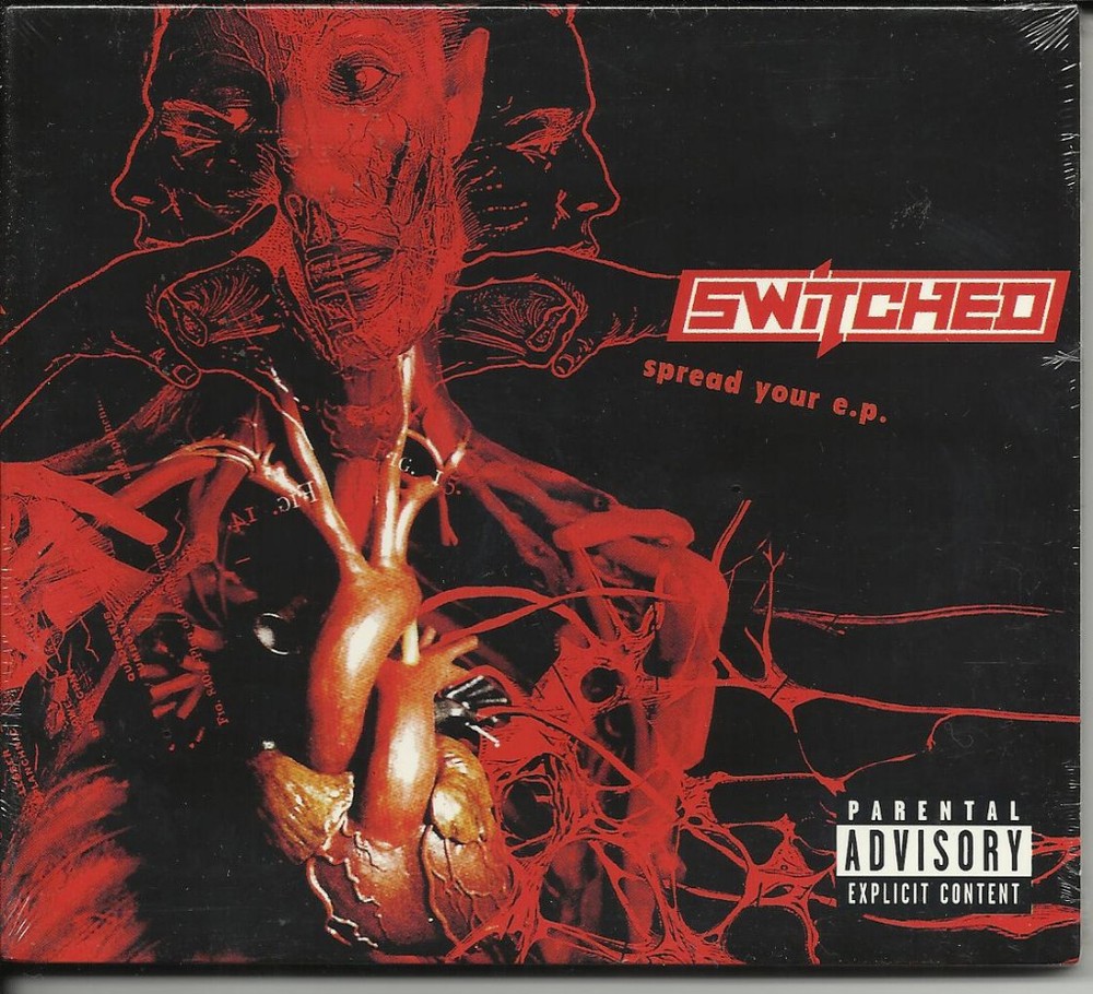 SWITCHED Spread with UNRELEASED tracks & 4 LIVE TRX  SEALED CD Dark New Day