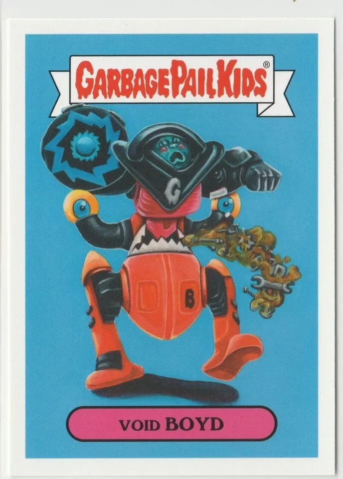 Void Boyd #4b Garbage Pail Kids GPK 2019 We Hate the 90s Trading Card