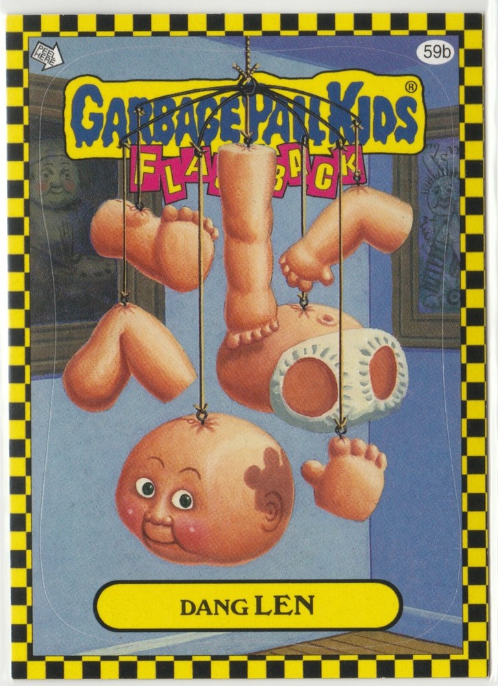 Dang Len 59b Garbage Pail Kids GPK 2010 Flashback Series 1 FB1 Card