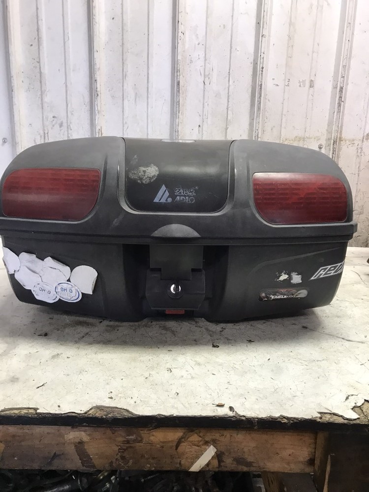 11 Kawasaki KLE650 KLR650 KLE KLR 650 E Rear Back Luggage Storage Box Trunk