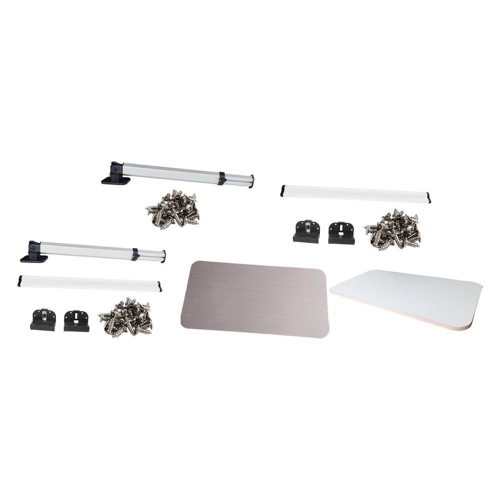 RV Table Leg Detachable with Mount Bases Part RV Folding Table Accessories