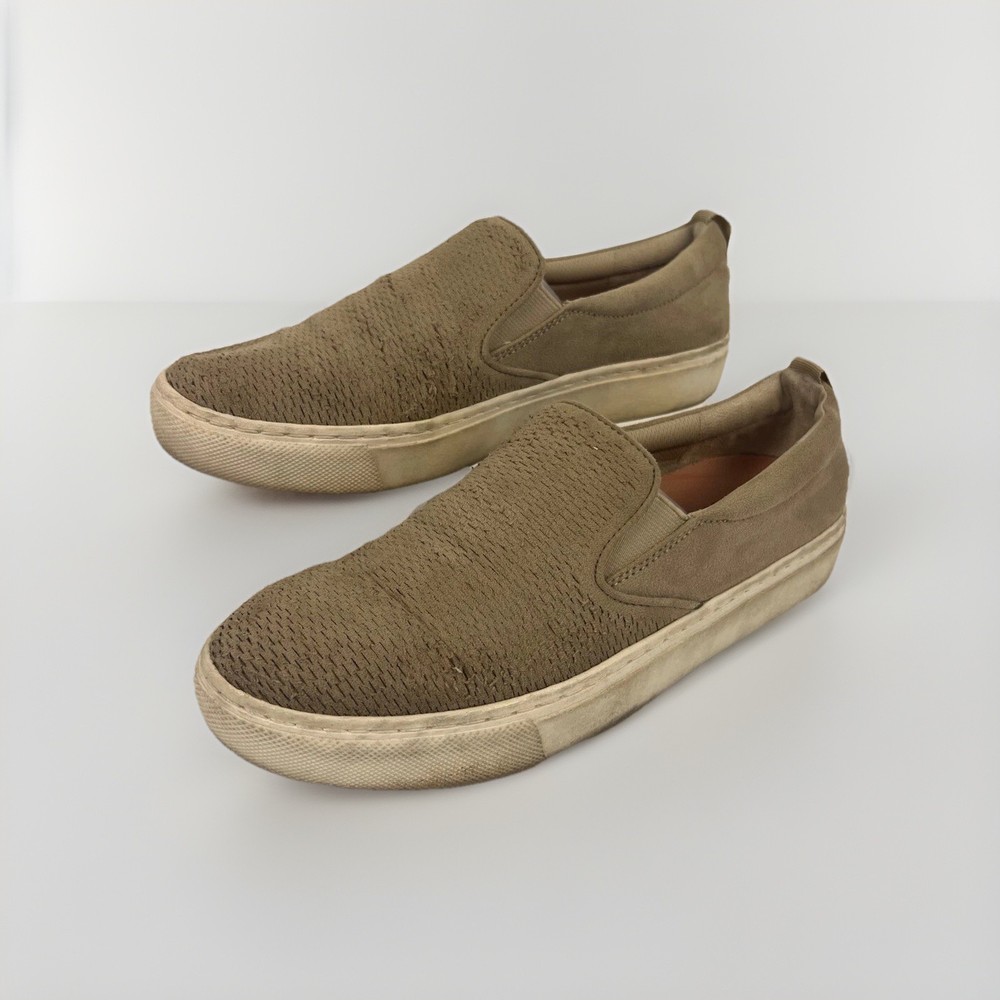 Dr. Scholl's Slip On Sneakers Casual Comfort Shoes Neutral Color Size  8