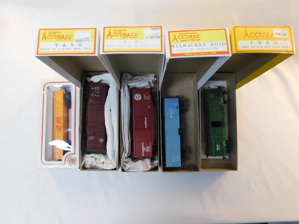 Accurail and Bachmann HO Scale Grab Bag Lot# 4-491, 5 Pieces