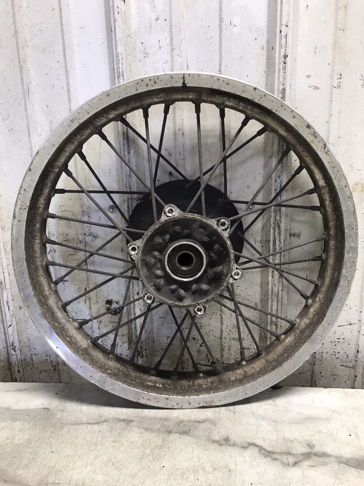11 Kawasaki KLE650 KLR650 KLE KLR 650 E Rear Back Rim Wheel Straight