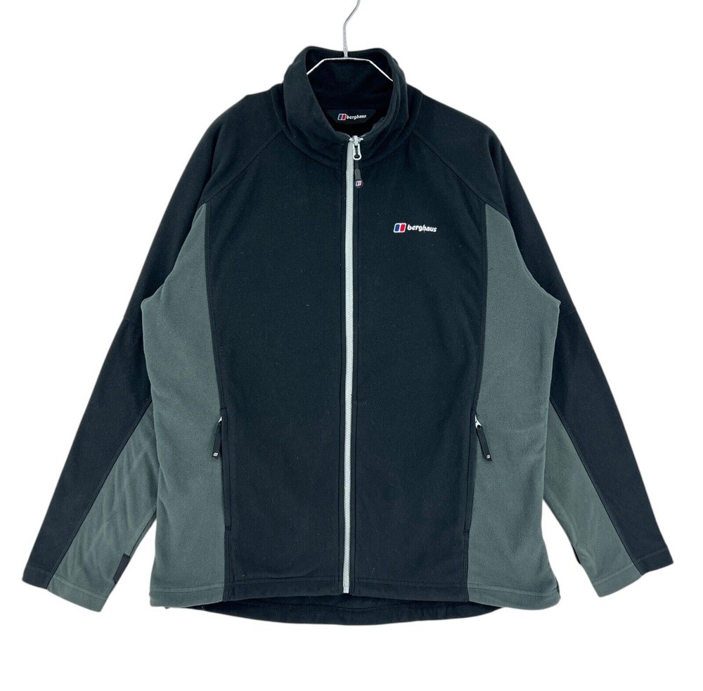 BERGHAUS Full Zip Fleece Sweatshirt Jumper Men Size L