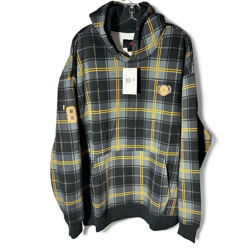 Jordan 3XL Essential Fleece Pullover - Black & Gold DV1578-010