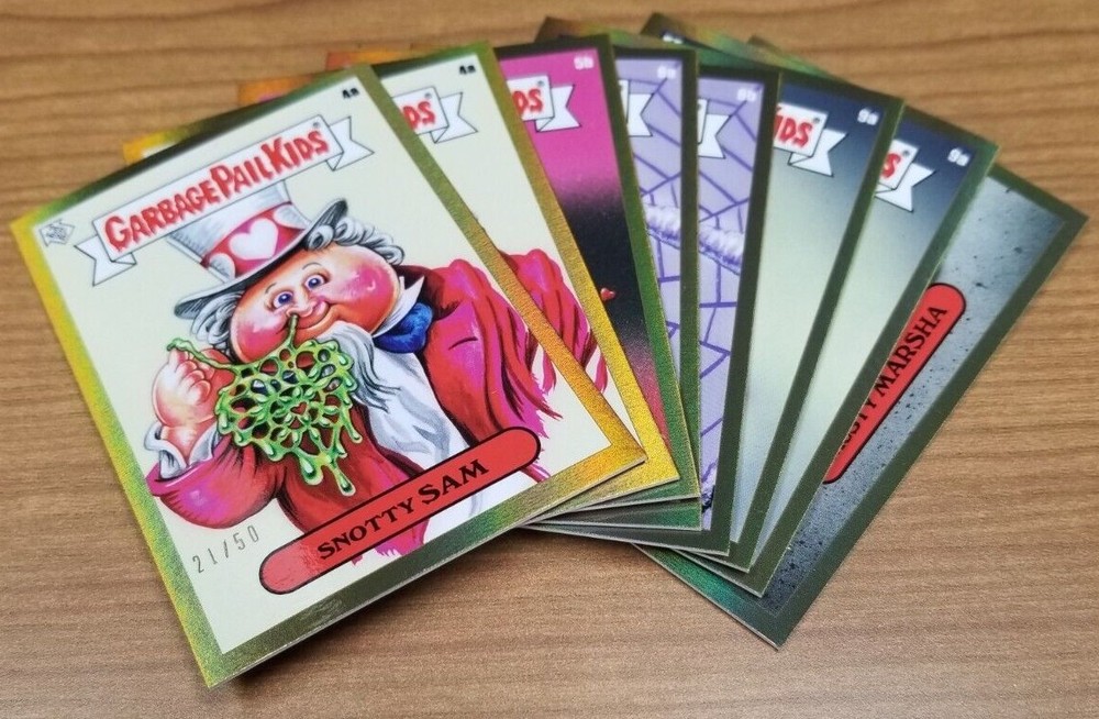 GPK Topps 2022 Valentine's day DISGUSTING DATING GOLD FOIL Card Chase YOU PICK