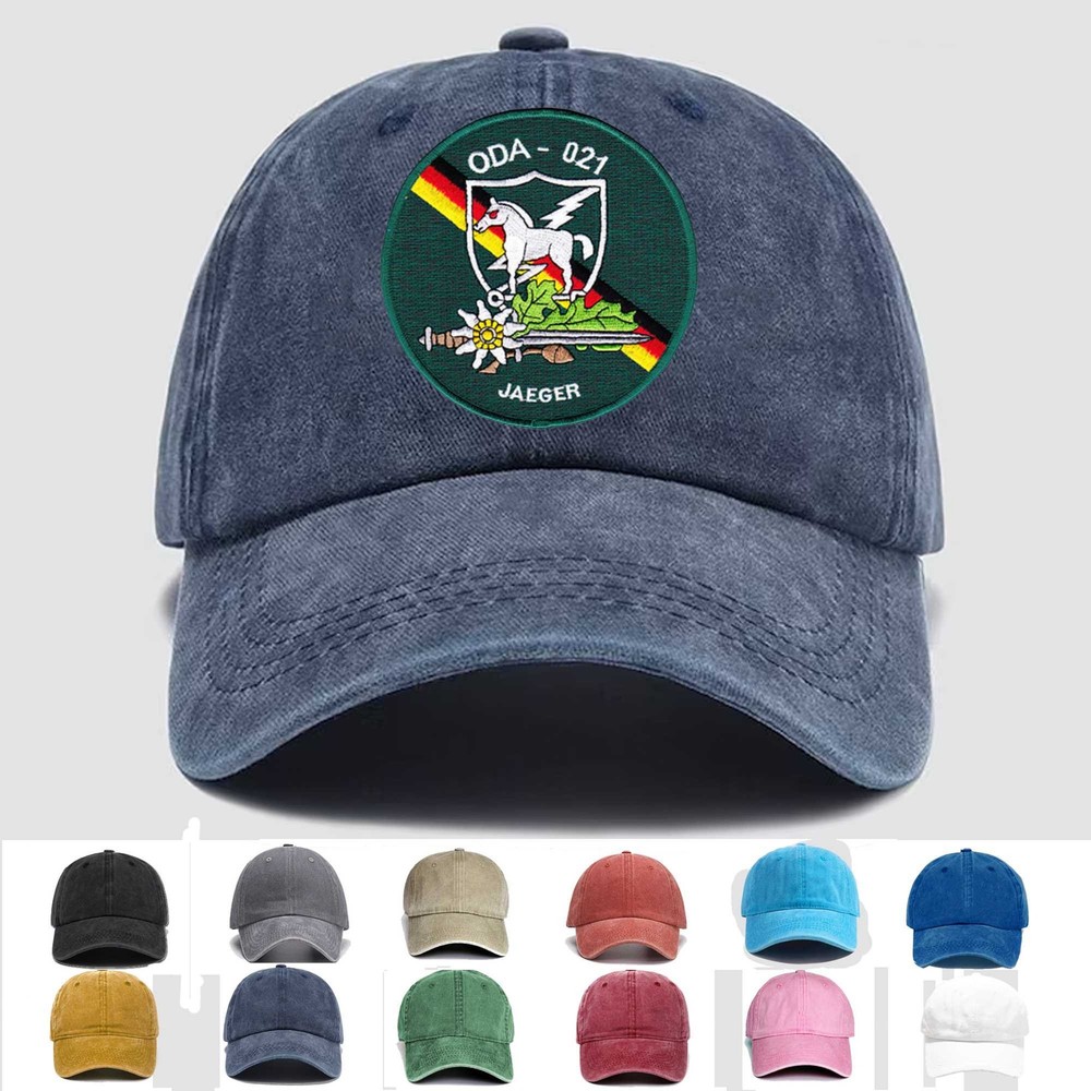 Custom Personalization Embroidered Hat ODA-021, Veteran Cap, Trucker Hat, Gift