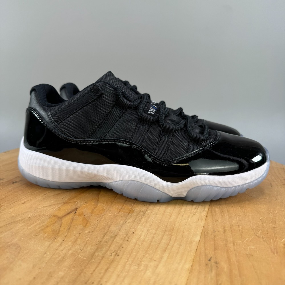 Nike Air Jordan 11 Retro Low Space Jam Men's Size 9 Shoes Black Royal FV5104-004