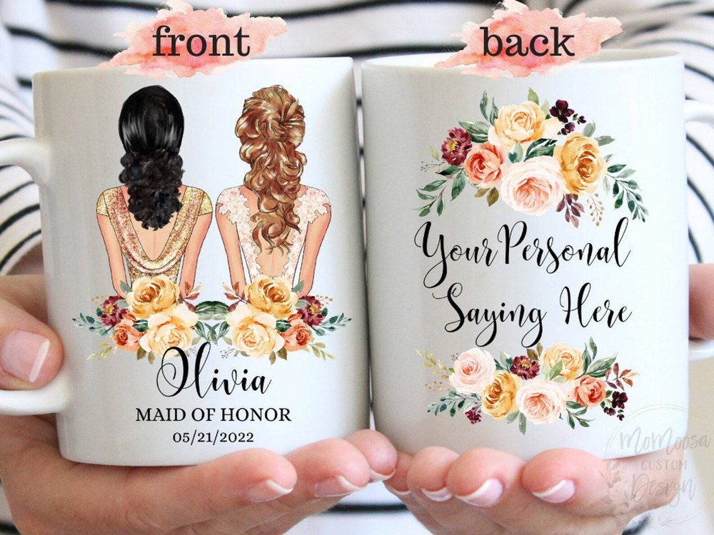 Personalized Wedding Mug Custom Saying Party Mug Custom Sister Wedding Mug