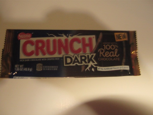 Vintage 2019 Nestle Crunch Dark Chocolate Candy Bar Wrapper