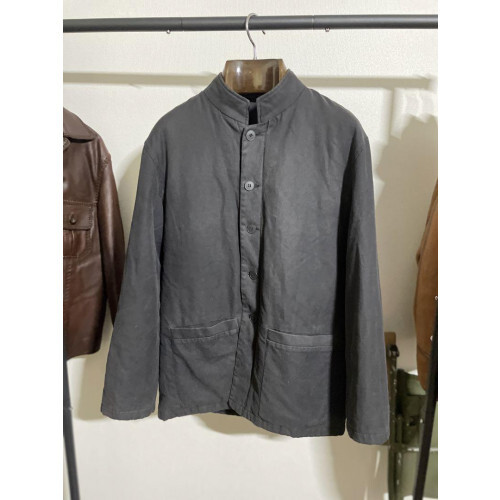 agnes b old agnes b stand collar jacket made in france