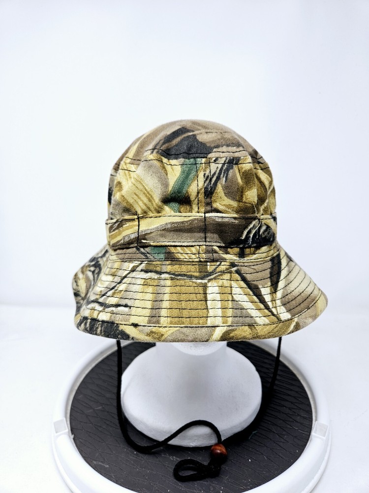 VINTAGE Outdoor Cap Brand 90s Bucket Hat Outdoor Hunting L/XL Y2K FAST SHIPPING
