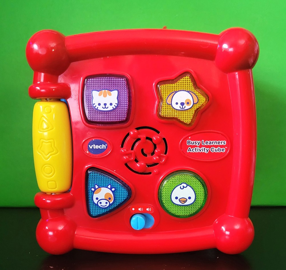 VTech Red Busy Learners Activity Cube for Toddlers