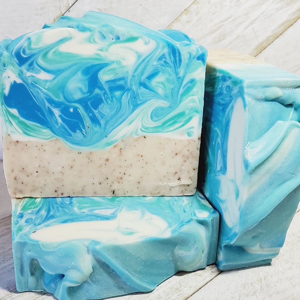 Handmade Coconut Milk Soap LIFE'S A BEACH Made in USA Fast Shipping Free Samples