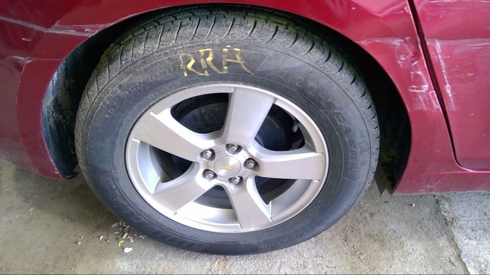 Wheel 16x6-1/2 Aluminum 5 Single Spoke Opt WR6 Fits 11-14 CRUZE 3935289