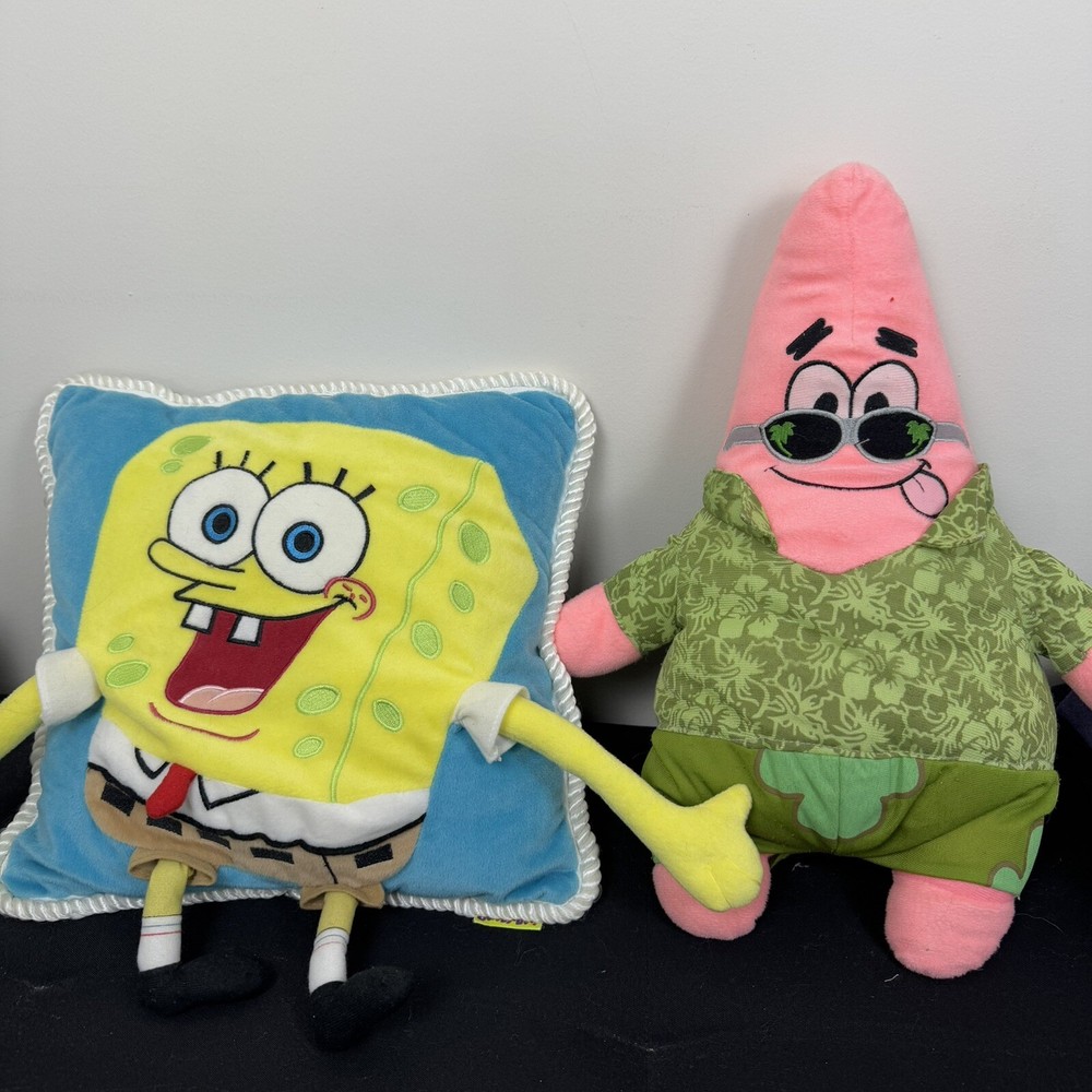 SpongeBob SquarePants & Patrick Star Plush Bundle Cartoon Collectibles Scooby-Do