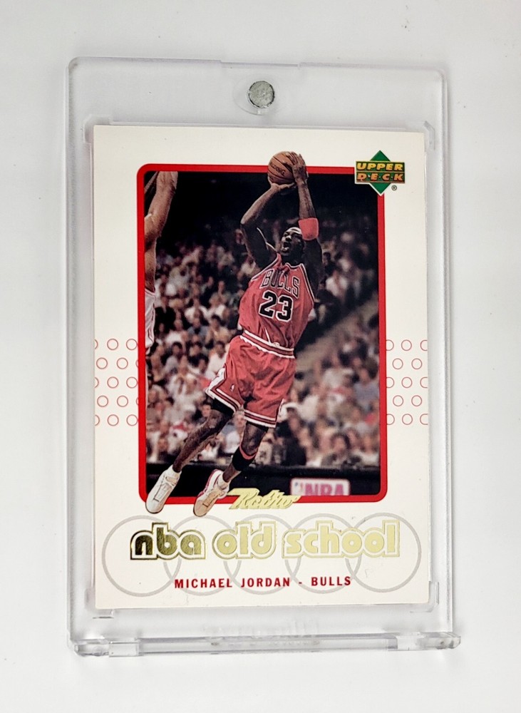 MINT GOLD 1998-99 Upper Deck Retro NBA Old School Michael Jordan Chicago Bulls