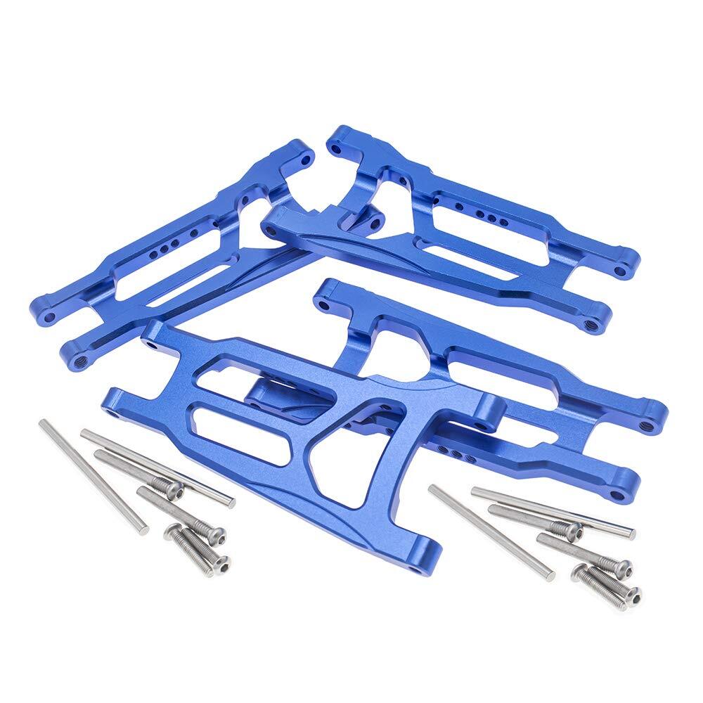 4-Pack Alloy Front&Rear Suspension Arms for Traxxas 1/10 4X4 Slash, Stampede,...