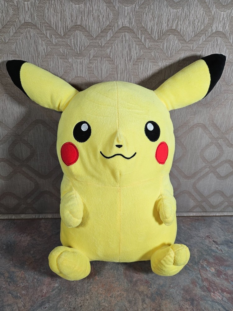 Official Pokemon Pikachu 15 Inch Large Plush Stuffed Toy by Toy Factory