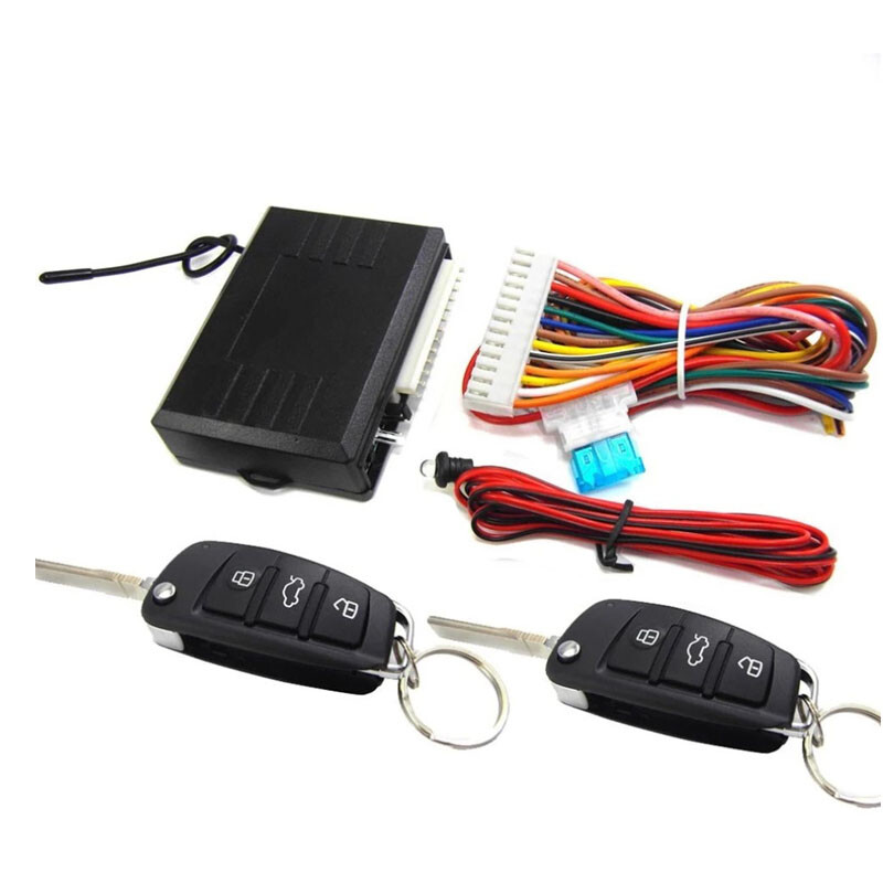 12V Car Remote Central Door Lock Keyless Entry System For Vehicles