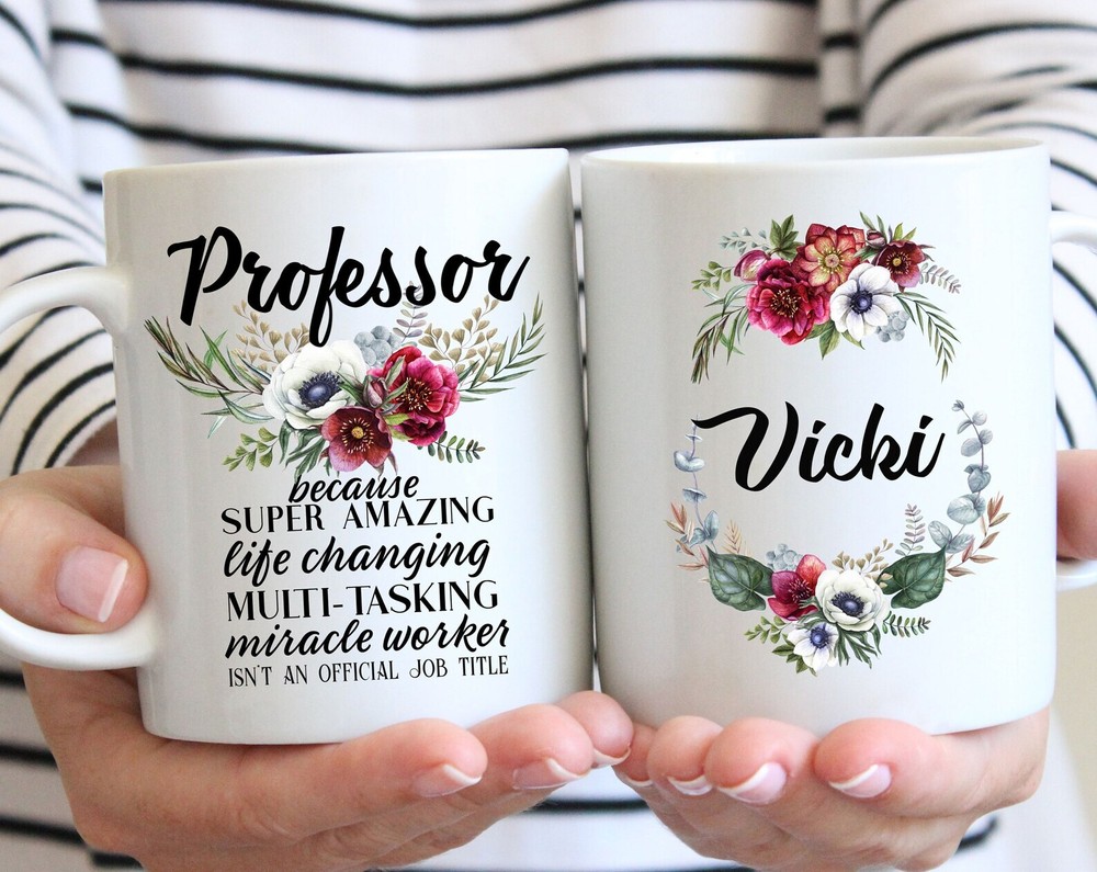 Personalized Professor Gift For Women L Retirement Thank You Appreciation